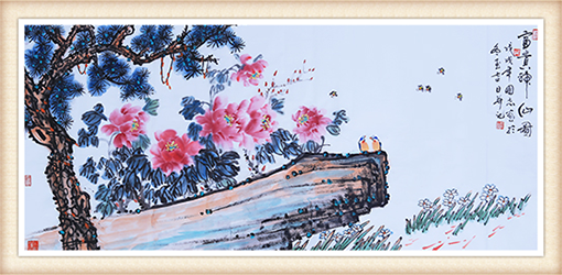 《富贵神仙图》规格：136cmx68cm 价格：50000每平尺.png