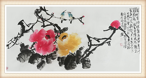 《牡丹》规格：四尺 价格：10000元.png