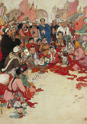 同欢共乐128cm×91.5cm，1962年.jpg