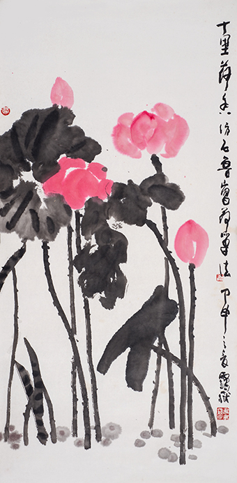 十里荷香　 2004年 100x50cm.jpg