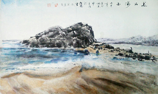 崔维国作品《美丽河山》.jpg