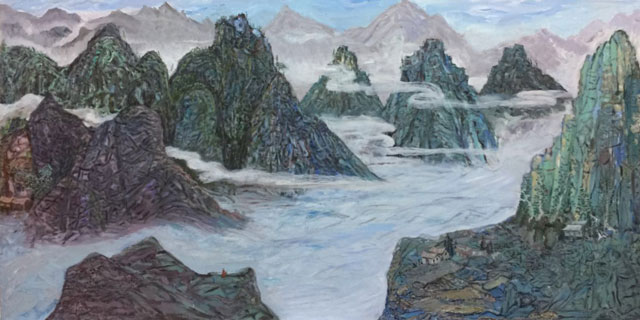 郭长江作品6---黄山--2017年作---180×90cm.jpg