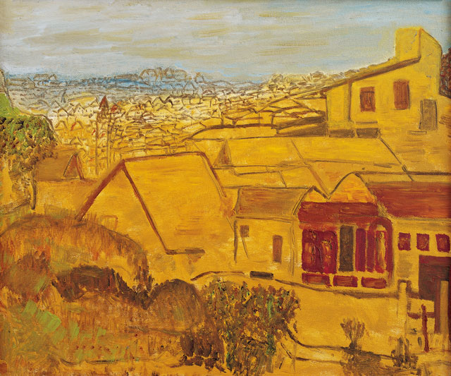 郭长江作品11---欧洲村庄之四--2010年作---50×70cm.jpg