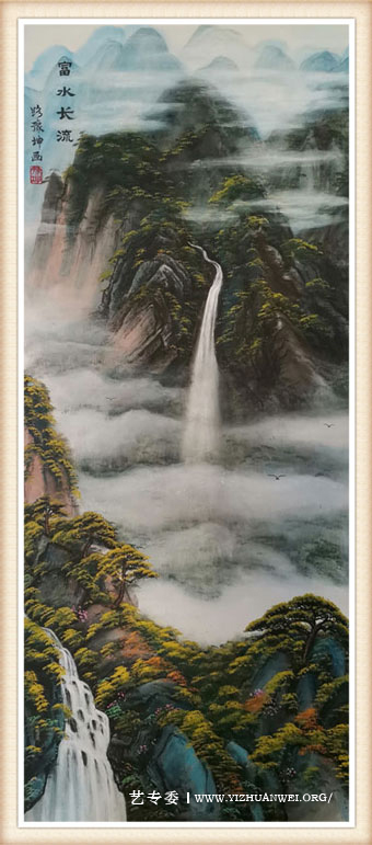路豫坤作品《富水长流》尺寸：四尺-价格：每平尺40000元——50000元.jpg