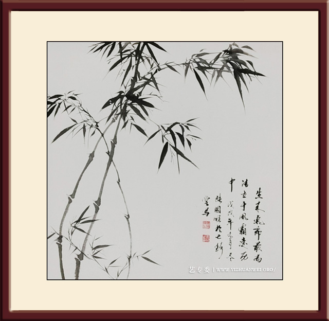 张国顺作品《生来气节最高坚》规格：80cmx80cm.jpg
