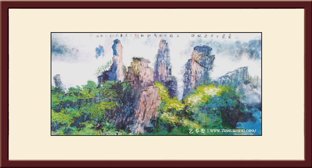 张连东作品《景象万千春似锦》价格面议.jpg