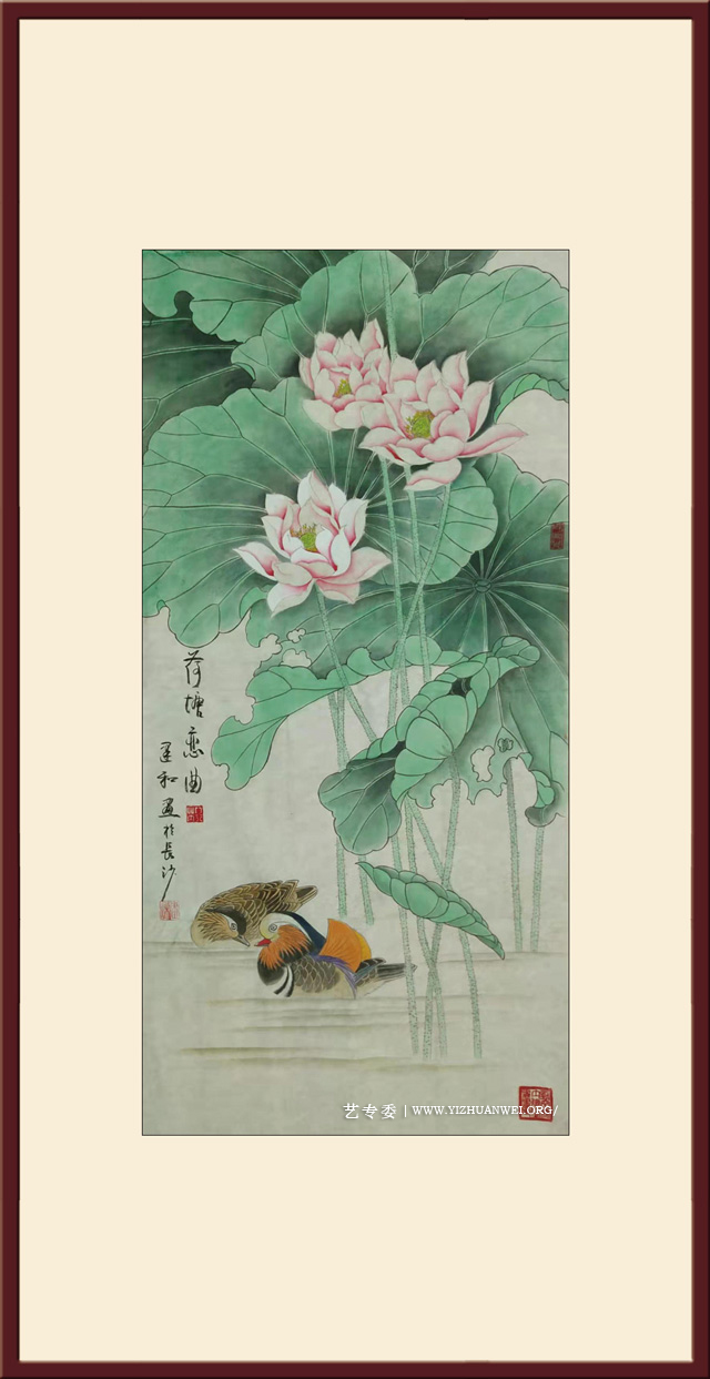 荷塘恋曲68cmX138cm-4500一平尺.jpg