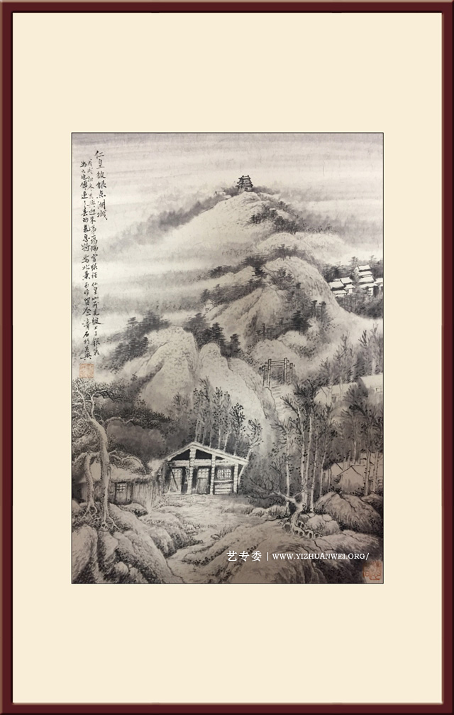 《晨雪仁皇》规格：66cmx45cm-价格：1500元.jpg
