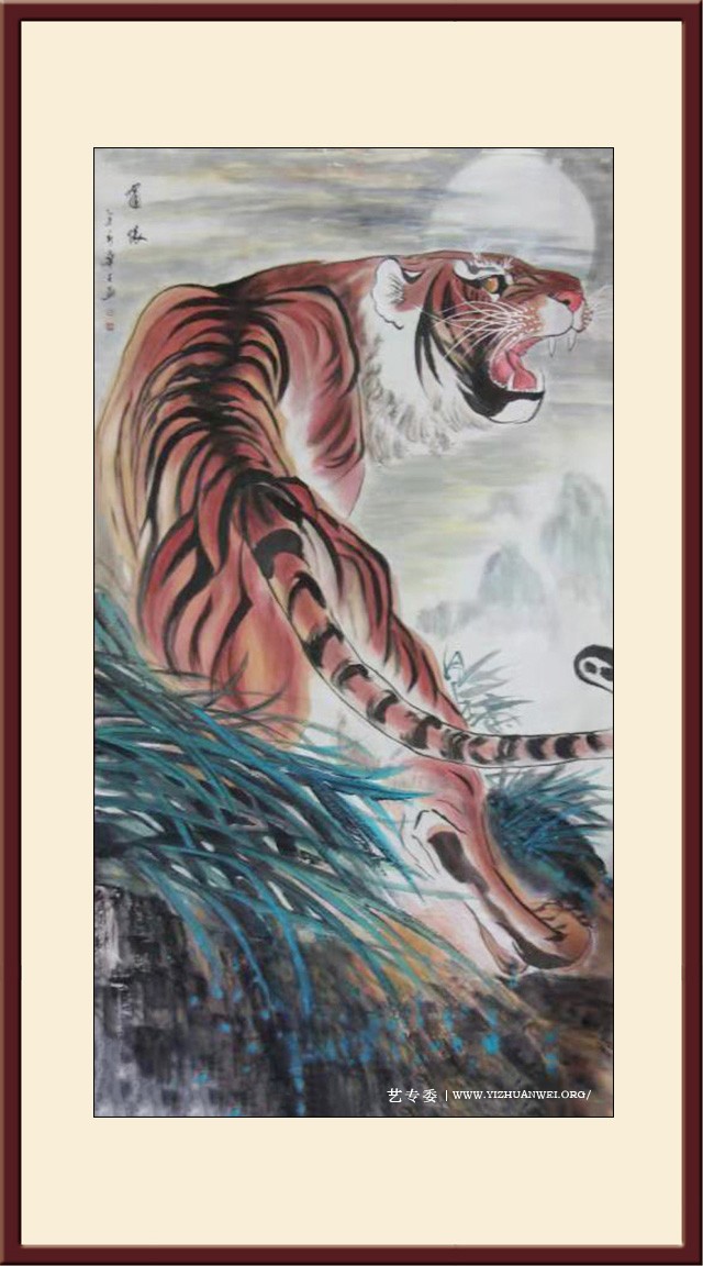 于华才作品《啸怀》尺寸：180cmx96cm-价格：每平尺30000元.jpg