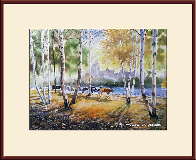 李保存作品-水彩画《归》尺寸：75cmx55cm-价格：60000元一幅.jpg