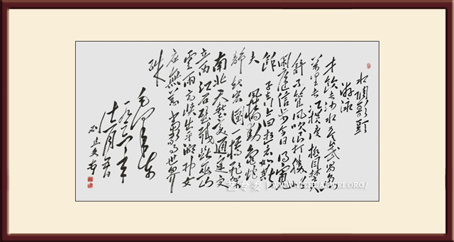 刘建文作品《水调歌头-游泳》尺寸：180cmx97cm-价格：每平尺20000元（国际市场价格5000美元）.jpg