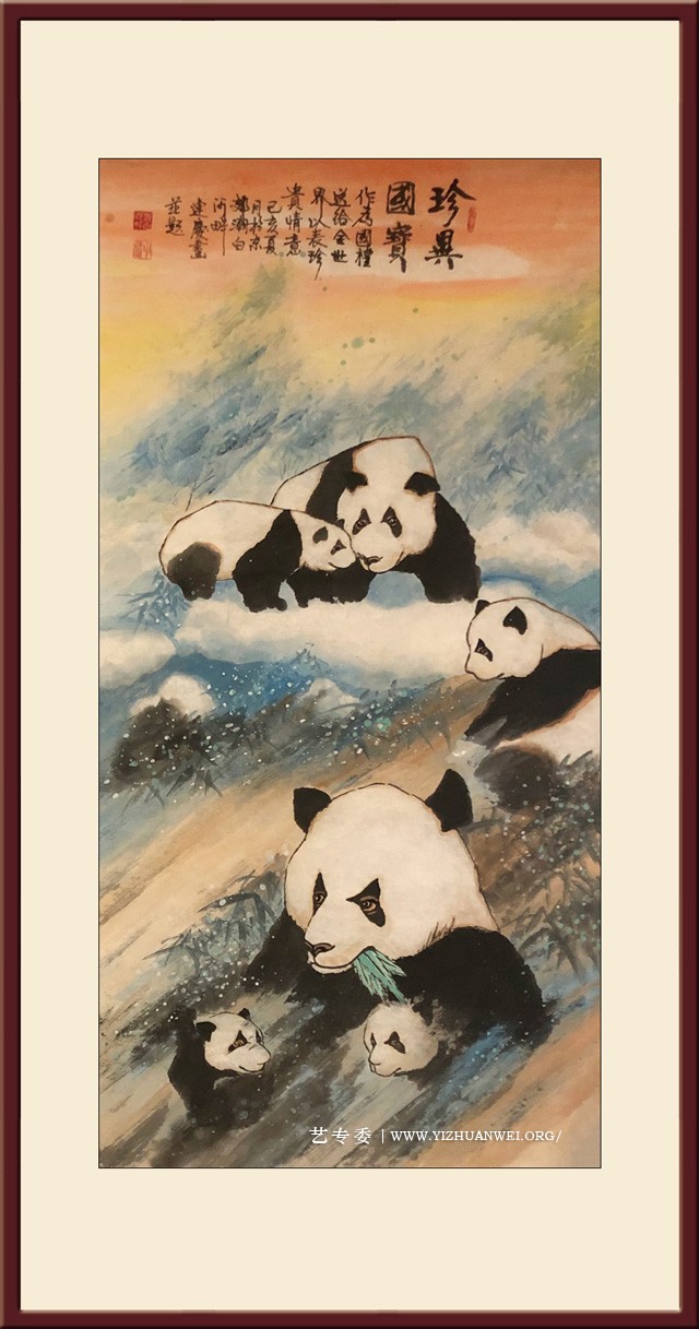 申连庆作品《珍异国宝》尺寸：138cmx69cm---价格：6000元一幅.jpg