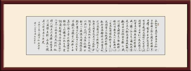 樊为民作品《兰亭序》尺寸：50x800cm价格：8000元一幅.jpg