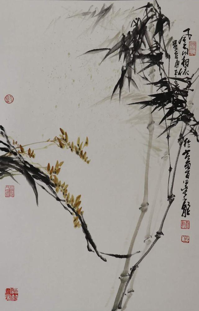 王哲勤作品风雨相依-规格：138cmx68cm.jpg