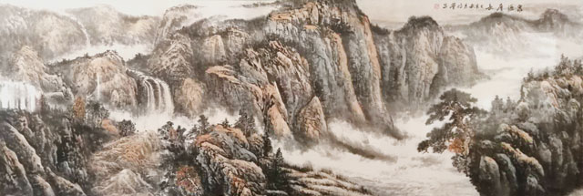 田传营作品《泉源广长》规格：300x120cm.jpg