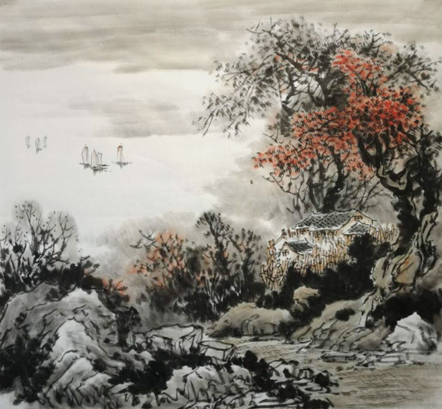 吴运光斗方作品3规格：67x67cm.jpg