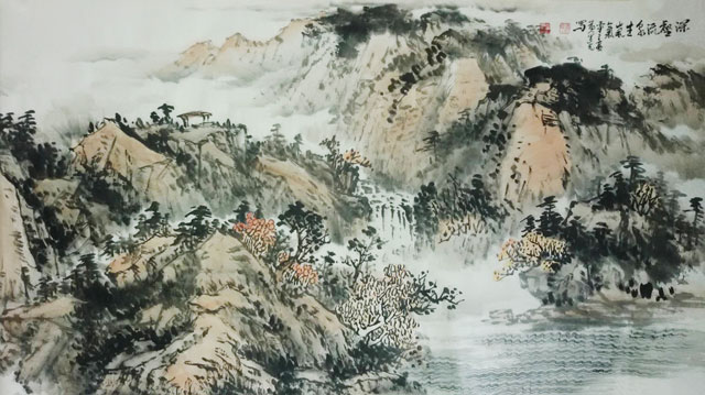 吴运光山水作品2规格：180x97cm.jpg