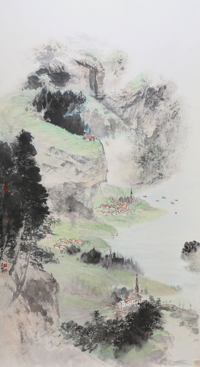 梁桂才作品《春色》.jpg