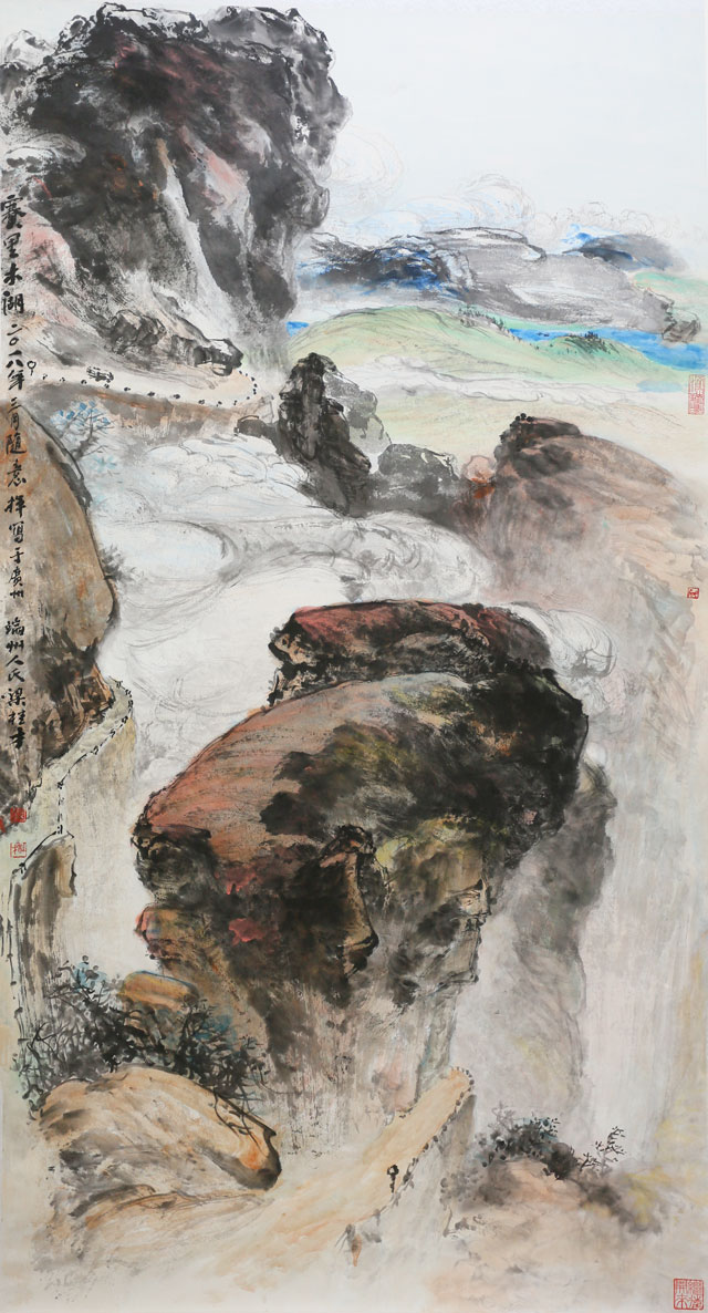 梁桂才作品《赛里木湖》.jpg