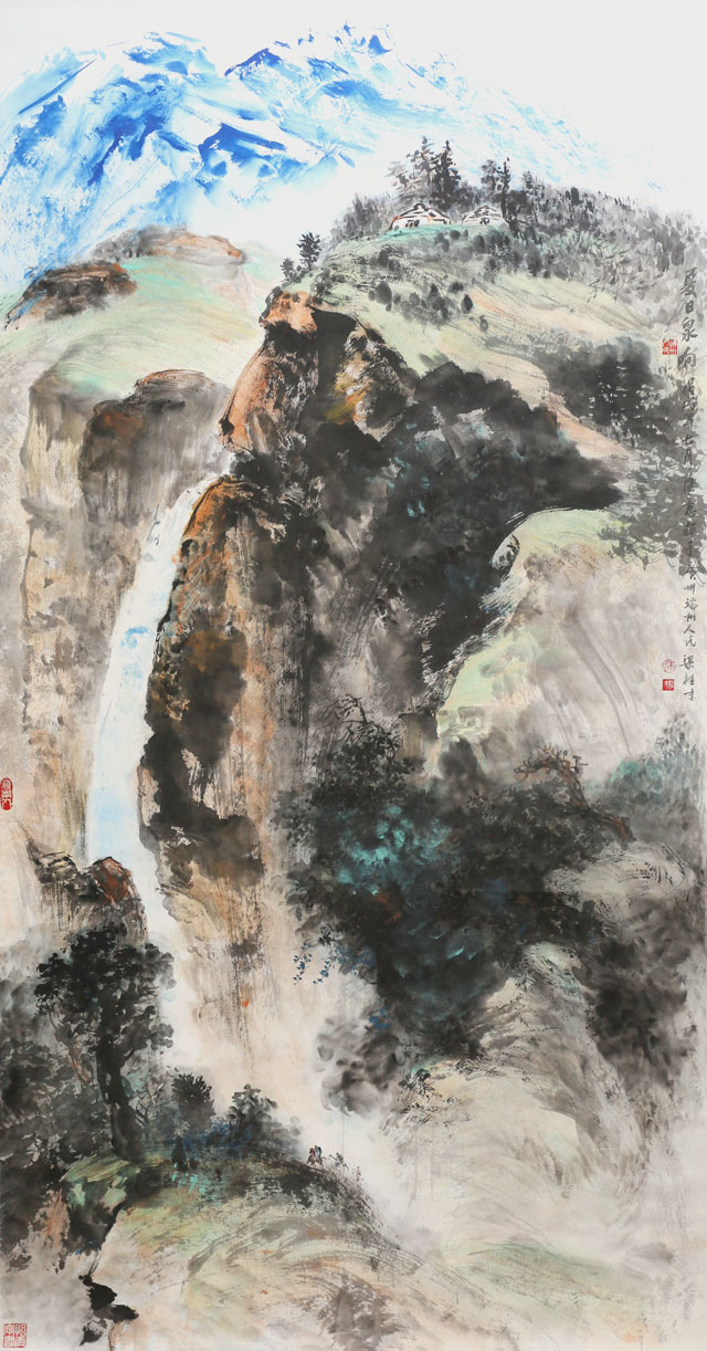 梁桂才作品《夏日泉响》.jpg