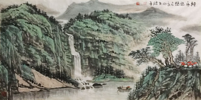 王继平作品-《轻舟悠然》.jpg