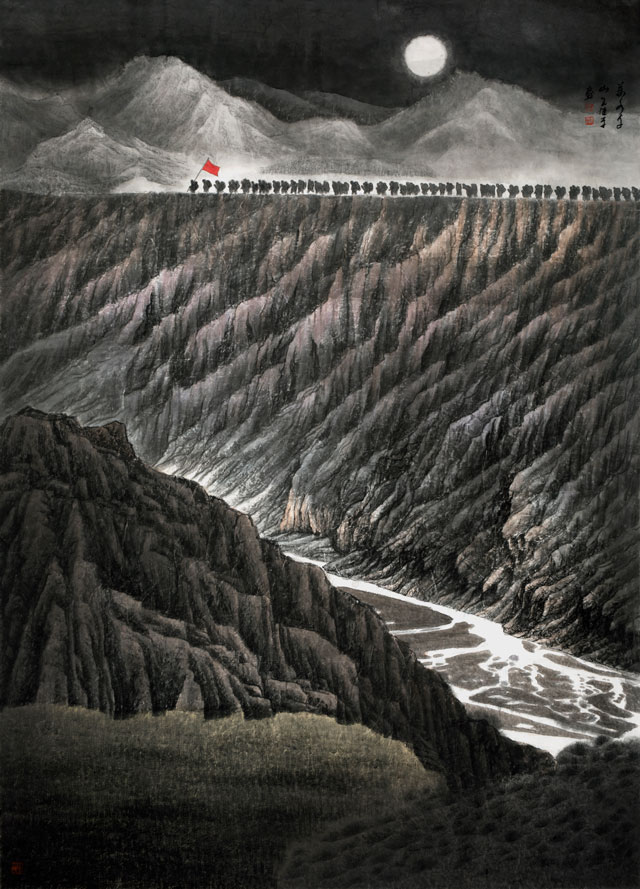 王继平作品《万水千山》.jpg