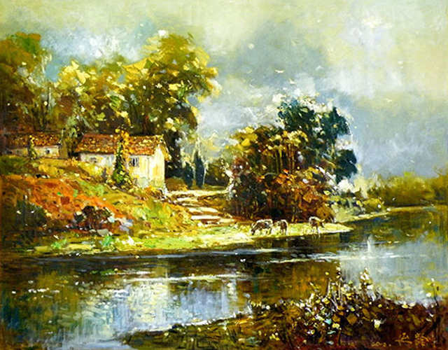 苏延龄作品《农家乐》规格：80x100cm.jpg