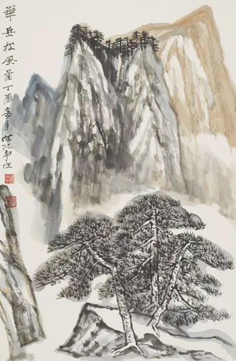 何纪争作品《华岳松风图》.jpg