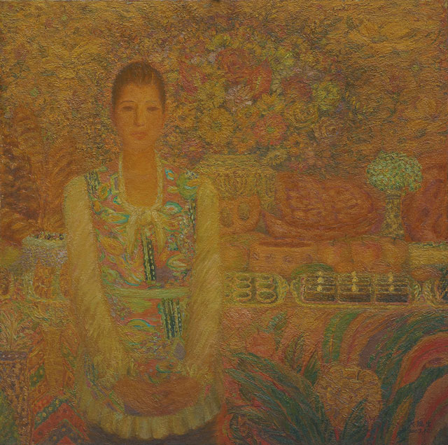 1，《餐厅》-91cm-X-91cm,-油画-1998—2003年-洪瑞生.jpg