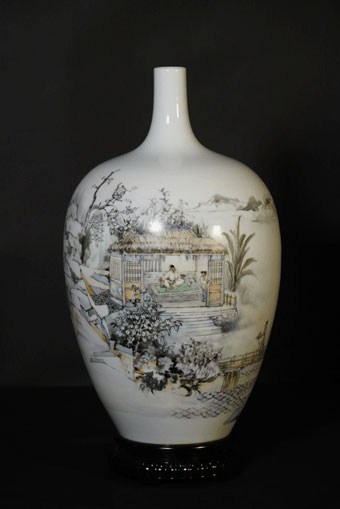 吕威作品《献寿图》规格：52cm×30（一）.jpg