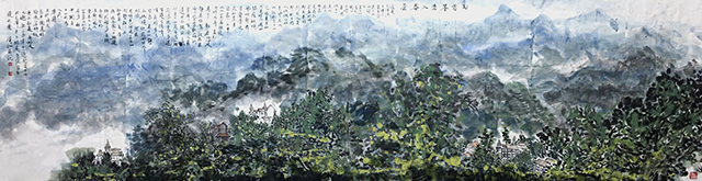 冯汉江作品《回首峰恋入莽苍》尺寸：70cmx350㎝.jpg