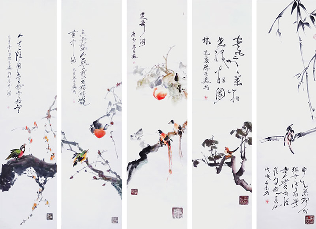 《花鸟》规格：50X180cmx5.jpg
