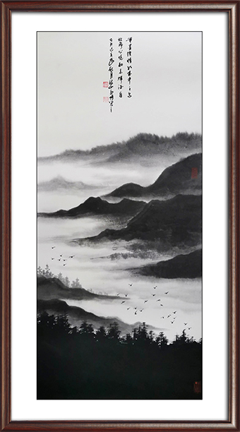 郭博作品 尺寸：90cmx45cm 作品名称：松林云海 价格面议11.jpg