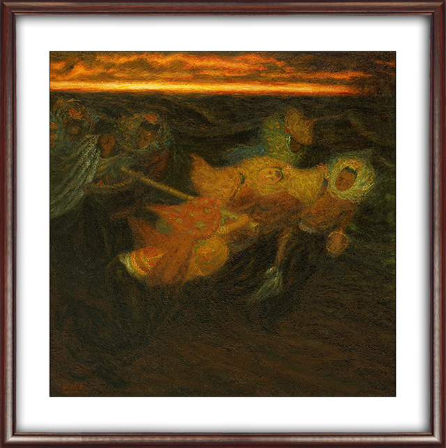 1、《崇武渔妇》91cm x 91cm, 画布  2002年，外框：113cmx113cme.jpg