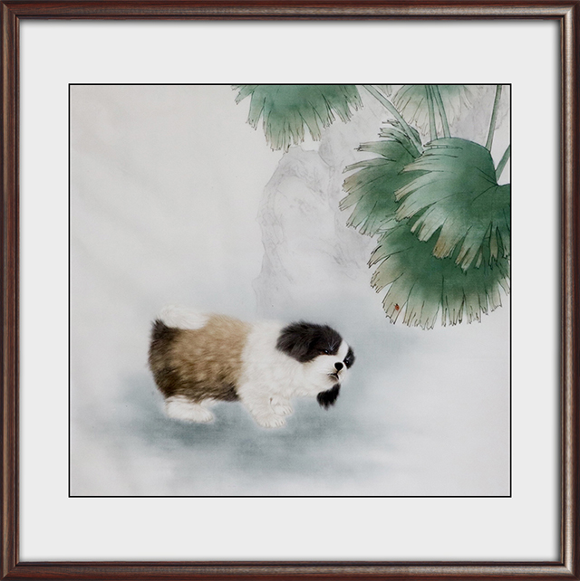 陶润文作品：雨濛图 尺寸：860x860价格：面议.jpg