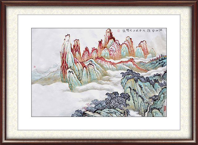 程光贤作品：江山容颜：55cm×76cm 价格：面议.jpg
