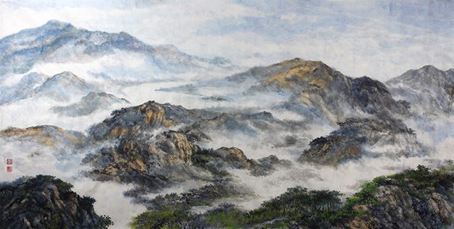 《青圃岭的记忆》规格：100cmx50cm.JPG