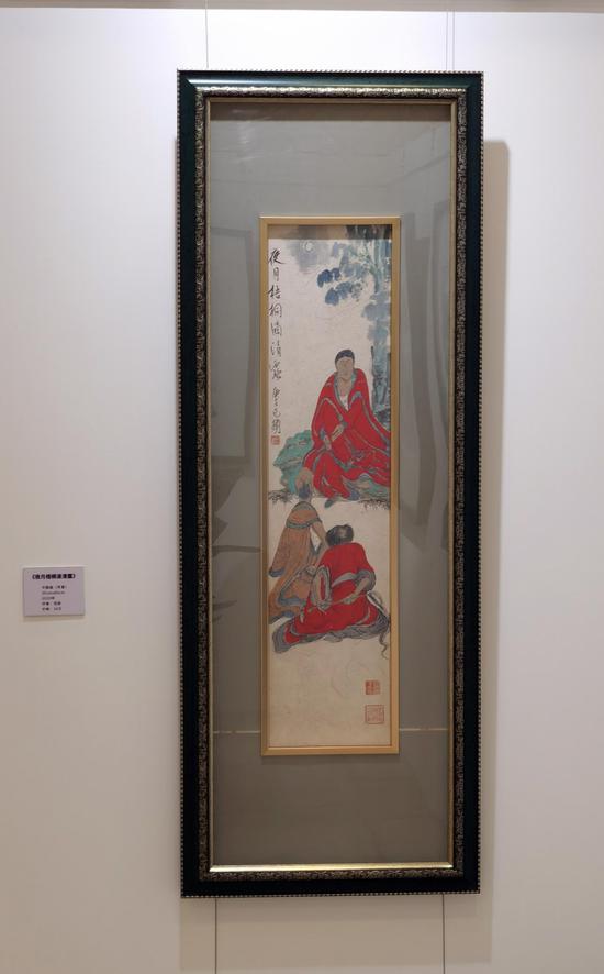 美术馆作品 范扬-夜月梧桐滴清露