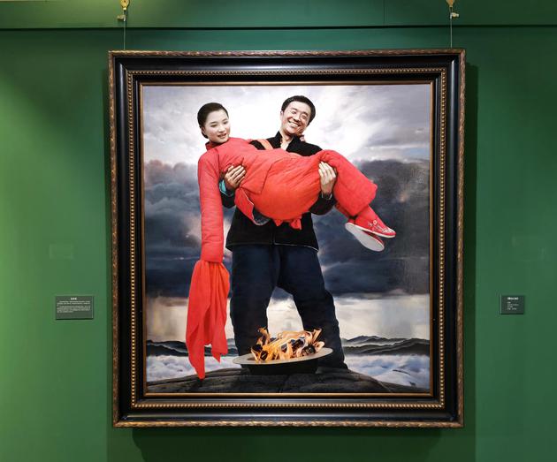 美术馆作品 王沂东-蒙山儿女