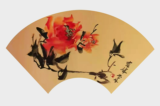 李丹作品《吉祥》规格：45cmx66cm.jpg