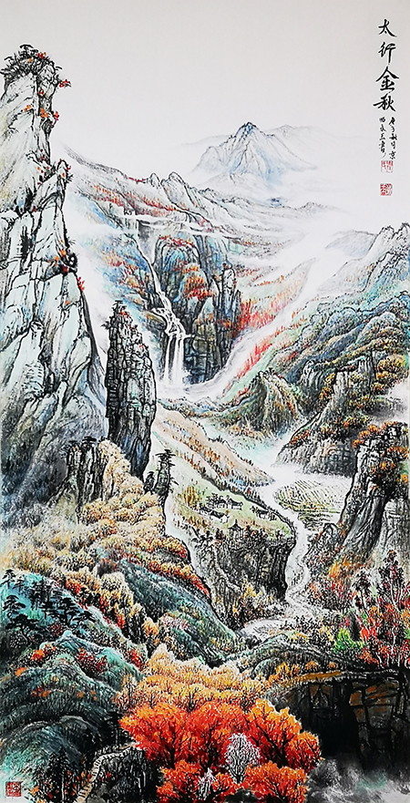 农永玉作品《太行金秋》.jpg