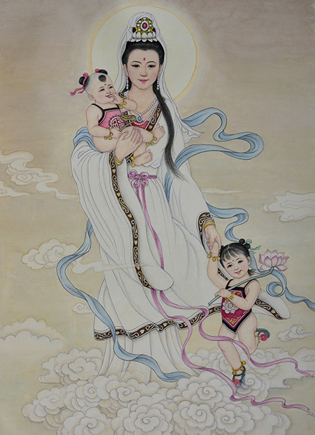 《观音送子》108X78cm.JPG