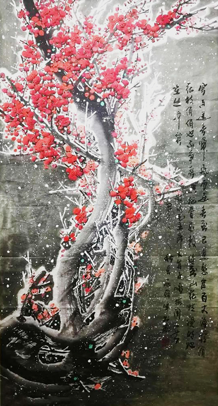 郭银峰作品《梅花欢喜漫天雪》3.jpg