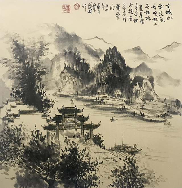 粟盛林作品《忆古城》.jpg