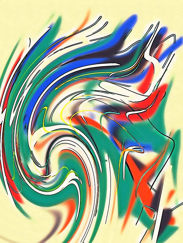 陈宏作品 《世界地球日遐思：七彩的河流》》.jpg