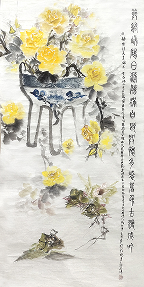 《津卫端午花正艳》68cmX136cm.jpg