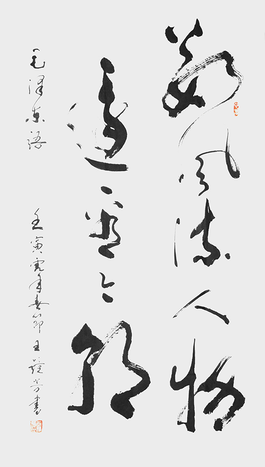 王镜芳书法作品《毛泽东语录》摘要.JPG