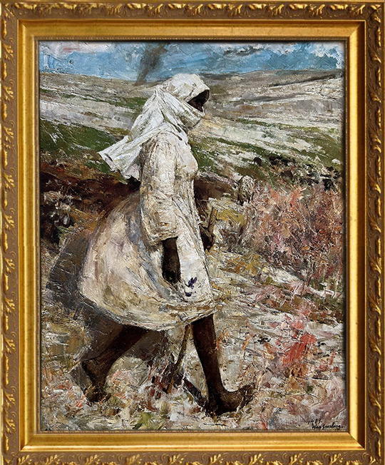 《牧羊女》-画刀技法-125㎝x100㎝.jpg
