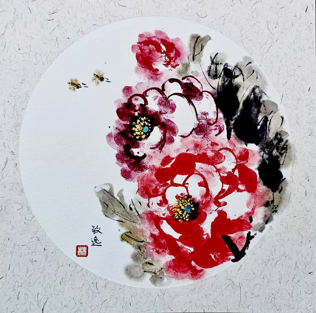 林一雷作品《花开富贵》（非遗指画、牡丹林氏画法技艺作品）.jpg