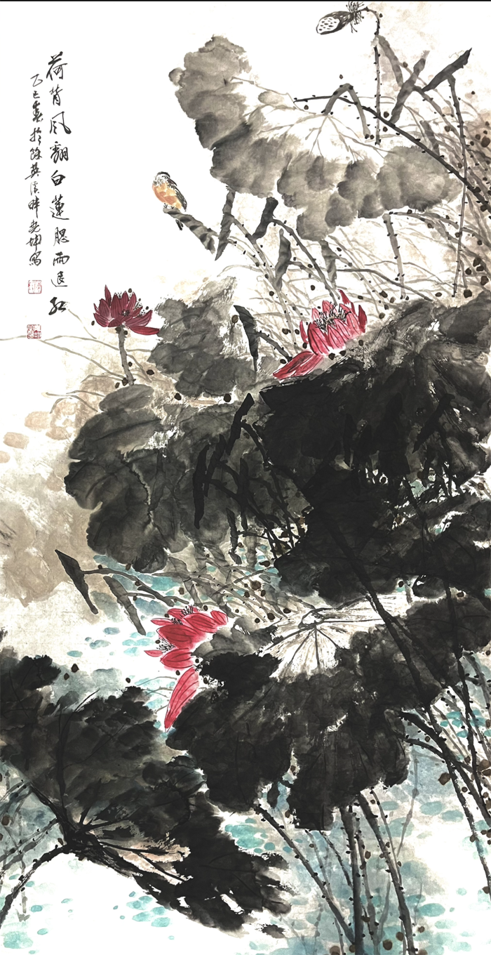 1784252636145988.png 陈尧坤作品《荷塘秘事》.png